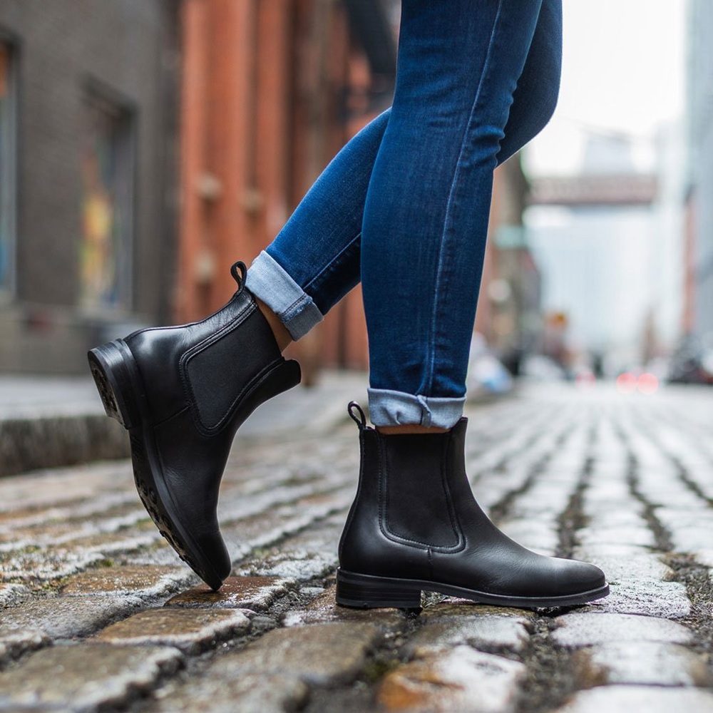 Thursday Boot - Duchess Chelsea Boot Black Leather